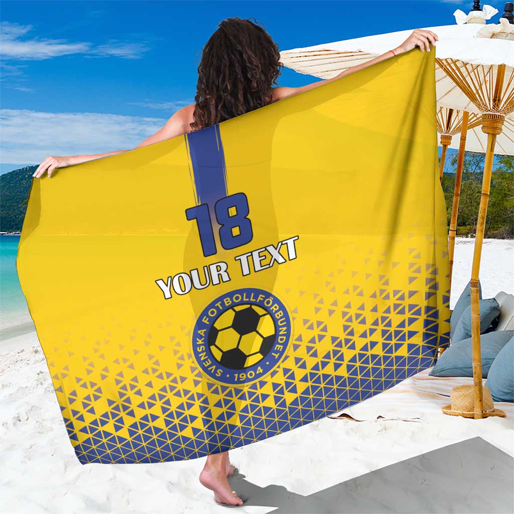 Custom Sweden Football Sarong Sveriges herrlandslag i fotboll