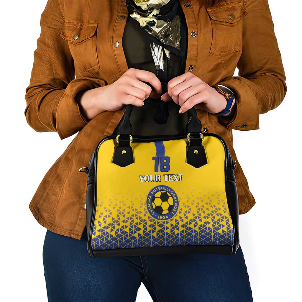 Custom Sweden Football Shoulder Handbag Sveriges herrlandslag i fotboll