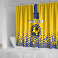 Custom Sweden Football Shower Curtain Sveriges herrlandslag i fotboll