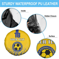 Custom Sweden Football Spare Tire Cover Sveriges herrlandslag i fotboll