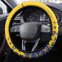 Sweden Football Steering Wheel Cover Sveriges herrlandslag i fotboll