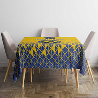 Custom Sweden Football Tablecloth Sveriges herrlandslag i fotboll