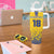 Custom Sweden Football Tumbler With Handle Sveriges herrlandslag i fotboll