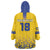 Custom Sweden Football Wearable Blanket Hoodie Sveriges herrlandslag i fotboll