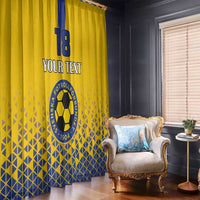 Custom Sweden Football Window Curtain Sveriges herrlandslag i fotboll