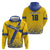 Custom Sweden Football Zip Hoodie Sveriges herrlandslag i fotboll