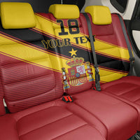 Custom Spain Football Back Car Seat Cover Come On La Roja Sporty Style