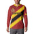 Custom Spain Football Button Sweatshirt Come On La Roja Sporty Style