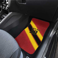 Custom Spain Football Car Mats Come On La Roja Sporty Style