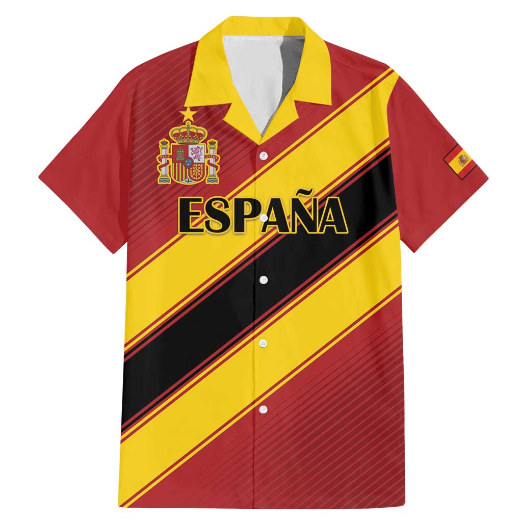 Custom Spain Football Family Matching Mermaid Dress and Hawaiian Shirt Come On La Roja Sporty Style