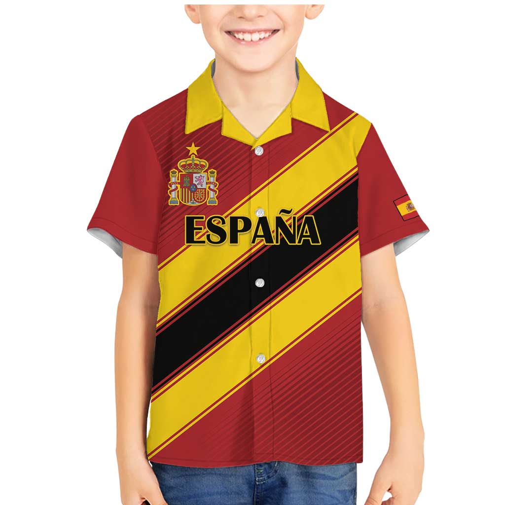 Custom Spain Football Family Matching Mermaid Dress and Hawaiian Shirt Come On La Roja Sporty Style