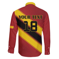 Custom Spain Football Family Matching Summer Maxi Dress and Hawaiian Shirt Come On La Roja Sporty Style