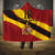 Custom Spain Football Hooded Blanket Come On La Roja Sporty Style