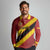 Custom Spain Football Long Sleeve Polo Shirt Come On La Roja Sporty Style