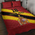 Custom Spain Football Quilt Bed Set Come On La Roja Sporty Style