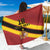 Custom Spain Football Sarong Come On La Roja Sporty Style