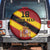 Custom Spain Football Spare Tire Cover Come On La Roja Sporty Style