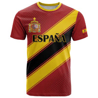 Custom Spain Football T Shirt Come On La Roja Sporty Style