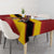 Custom Spain Football Tablecloth Come On La Roja Sporty Style