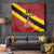 Custom Spain Football Tapestry Come On La Roja Sporty Style
