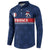 Custom France Football Button Sweatshirt Les Bleus French Heraldry Pattern