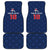 Custom France Football Car Mats Les Bleus French Heraldry Pattern