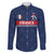 Custom France Football Family Matching Puletasi and Hawaiian Shirt Les Bleus French Heraldry Pattern