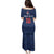 Custom France Football Family Matching Puletasi and Hawaiian Shirt Les Bleus French Heraldry Pattern