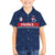 Custom France Football Hawaiian Shirt Les Bleus French Heraldry Pattern