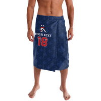 Custom France Football Lavalava Les Bleus French Heraldry Pattern