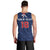 Custom France Football Men Tank Top Les Bleus French Heraldry Pattern