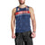 Custom France Football Men Tank Top Les Bleus French Heraldry Pattern