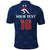 Custom France Football Polo Shirt Les Bleus French Heraldry Pattern