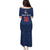 Custom France Football Puletasi Les Bleus French Heraldry Pattern