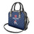 Custom France Football Shoulder Handbag Les Bleus French Heraldry Pattern