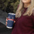 Custom France Football Tumbler Cup Les Bleus French Heraldry Pattern