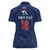Custom France Football Women Polo Shirt Les Bleus French Heraldry Pattern