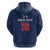 Custom France Football Zip Hoodie Les Bleus French Heraldry Pattern