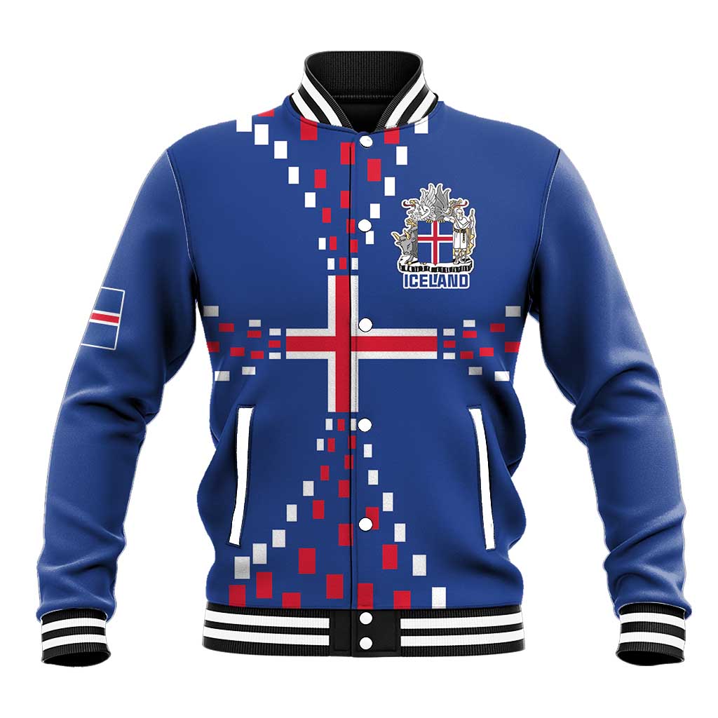 Custom Iceland Football Baseball Jacket Go Champion