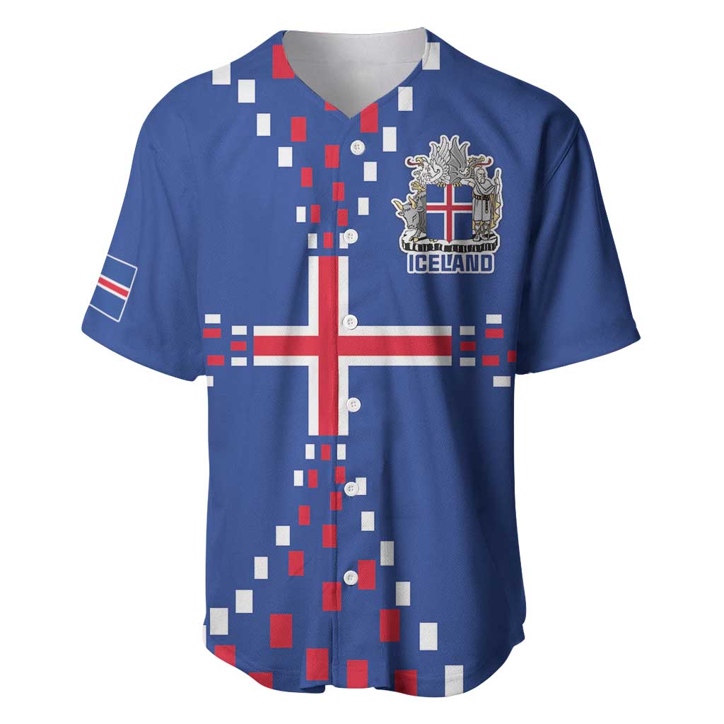 Custom Iceland Football Baseball Jersey Go Champion