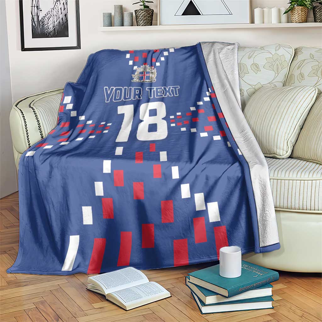 Custom Iceland Football Blanket Go Champion