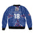 Custom Iceland Football Bomber Jacket Go Champion