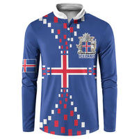 Custom Iceland Football Button Sweatshirt Go Champion