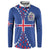 Custom Iceland Football Button Sweatshirt Go Champion