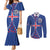 Custom Iceland Football Couples Matching Mermaid Dress and Long Sleeve Button Shirt Go Champion