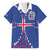 Custom Iceland Football Family Matching Long Sleeve Bodycon Dress and Hawaiian Shirt Go Champion