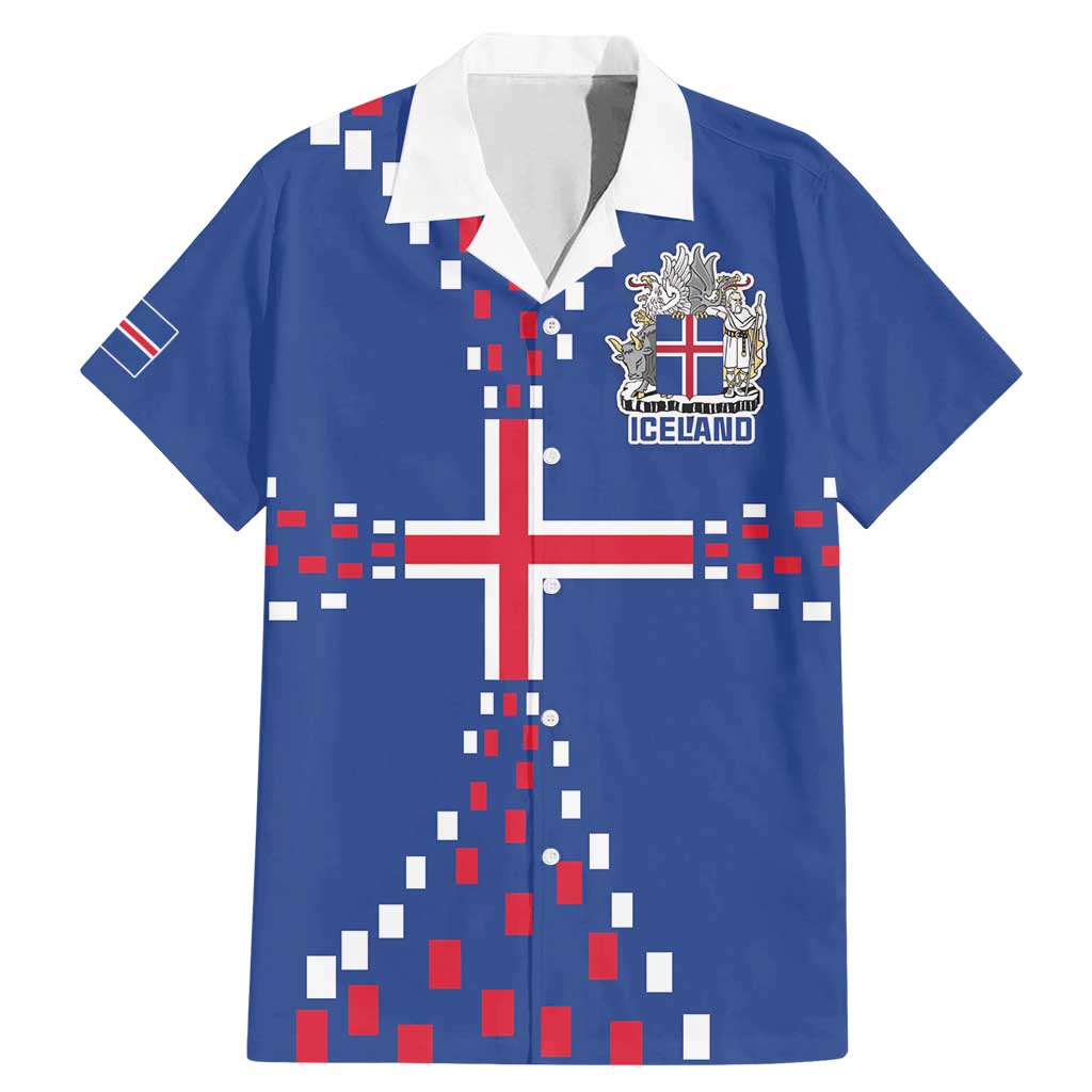 Custom Iceland Football Family Matching Mermaid Dress and Hawaiian Shirt Go Champion