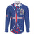 Custom Iceland Football Family Matching Mermaid Dress and Hawaiian Shirt Go Champion