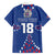 Custom Iceland Football Family Matching Off The Shoulder Long Sleeve Dress and Hawaiian Shirt Go Champion
