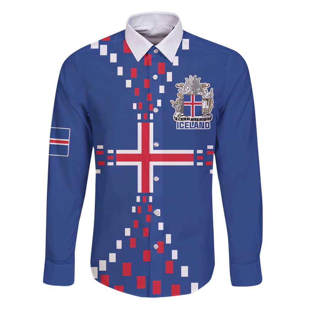 Custom Iceland Football Family Matching Off Shoulder Short Dress and Hawaiian Shirt Go Champion